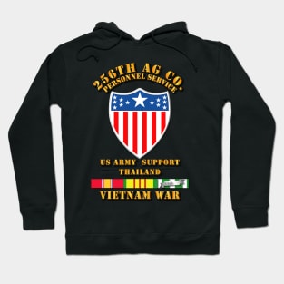 256th AG Co w VN Svc Ribbons Hoodie